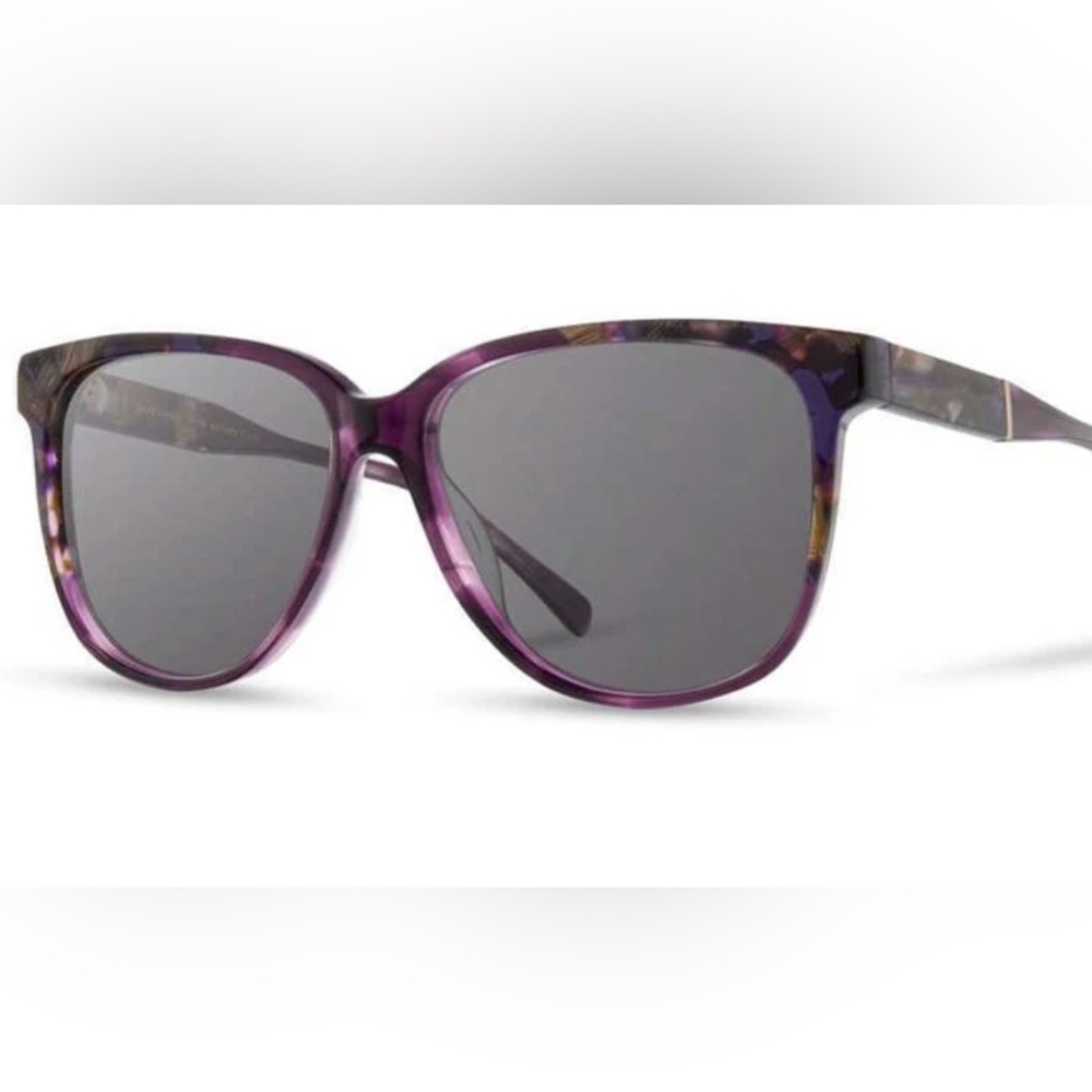 Shwood Purple and Black Sunglasses